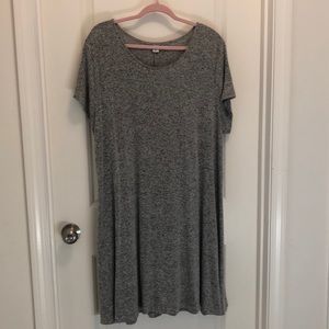 Short sleeve swing dress